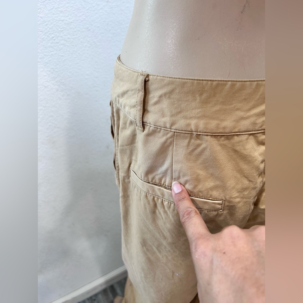 Who What Wear Beige Cotton pants size:8 - Picture 7 of 16